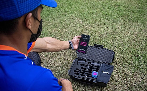 Imagen principal - Muestra de la interface del dispositivo Oliver. 