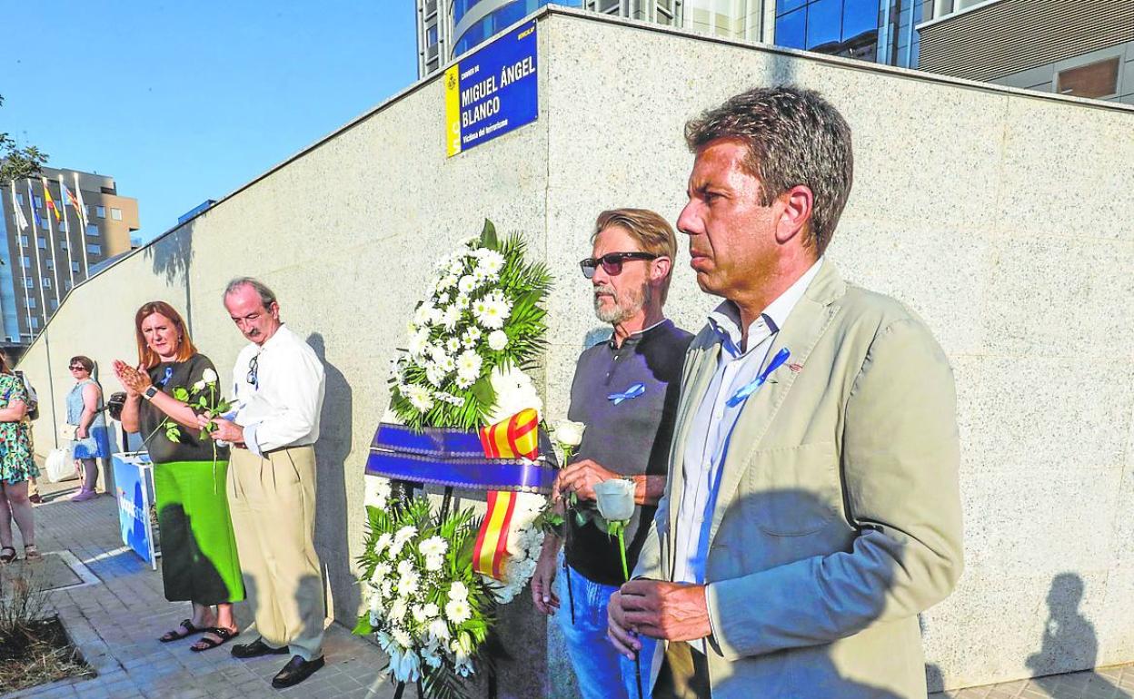 Acto homenaje del PP al concejal Miguel Ángel Blanco, asesinado por ETA. 