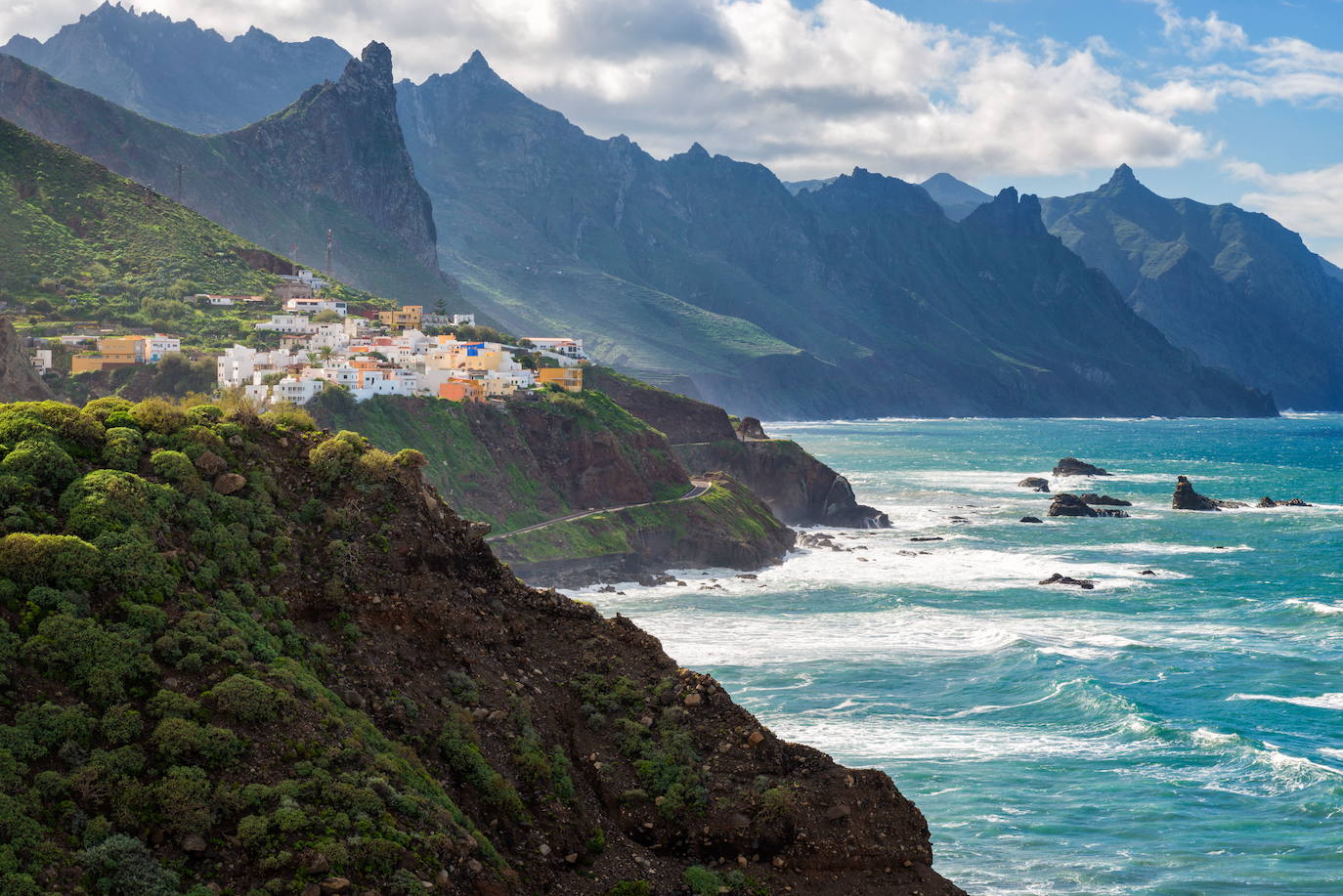 7.- Playa de Benijo, Santa Cruz de Tenerife (Islas Canarias)