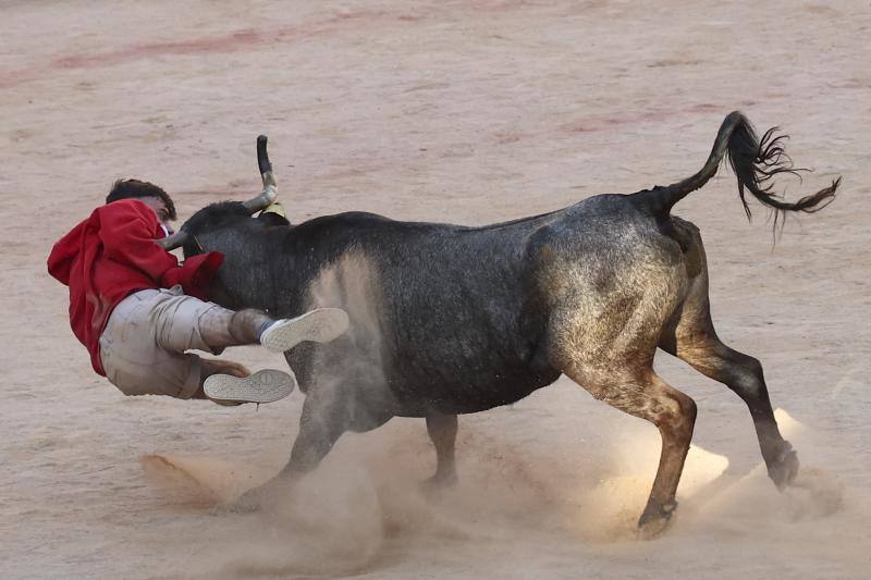 Fotos: Así ha sido el séptimo encierro de San Fermín