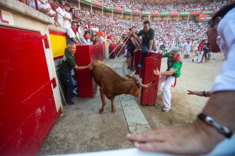 Fotos: Así ha sido el séptimo encierro de San Fermín