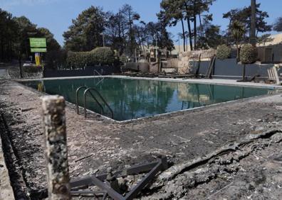 Imagen secundaria 1 - Incendio en Burdeos (Francia) | Fuego y desolación en la mayor duna de Europa