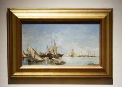 Imagen secundaria 1 - Un bodegón que Sorolla pintó con 15 años y una de las primeras marinas. Ambas piezas están en el Bellas Artes de Valencia. Bajo a la derecha, Luis Alberto Pérez, conservador del Museo Sorolla de Madrid y comisario de 'Sorolla. Orígenes'. 