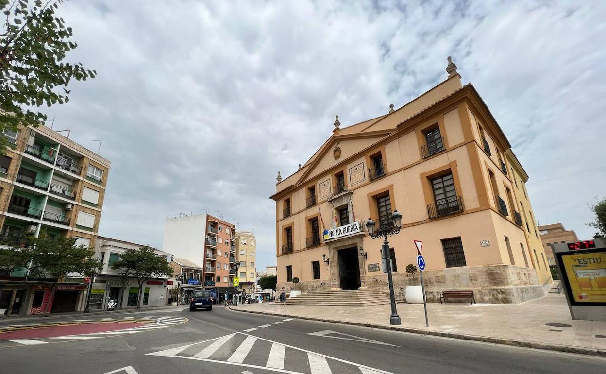 La plaza Ingeniero Castells de Paterna. 