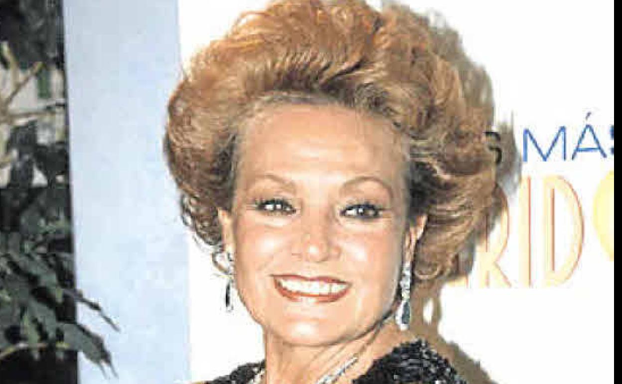 Carmen Sevilla en una imagen de archivo antes de desaparecer públicamente por su enfermedad