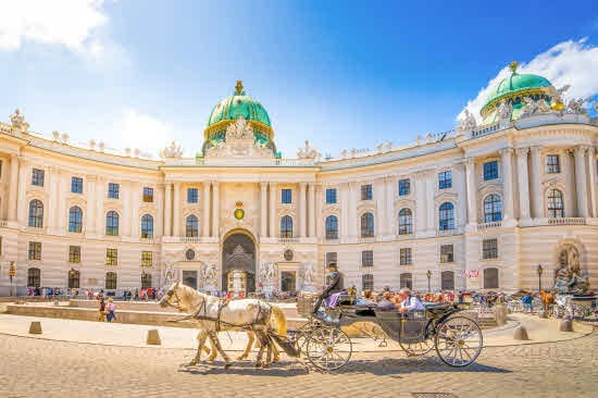 Palacio de Hofburg, Vienna, Austria.