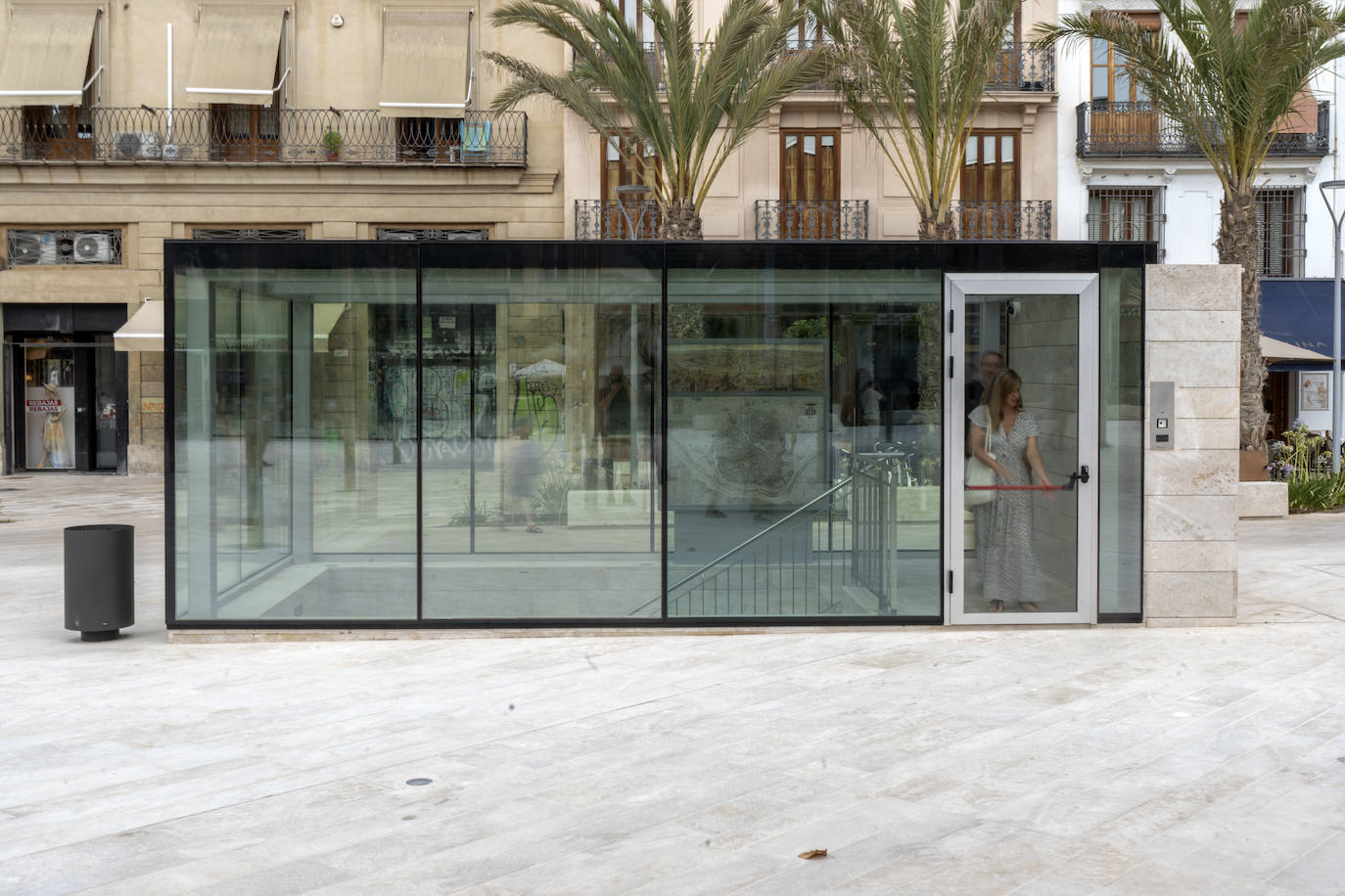 Fotos: Primer día de la Plaza de la Reina de Valencia con público tras la reforma