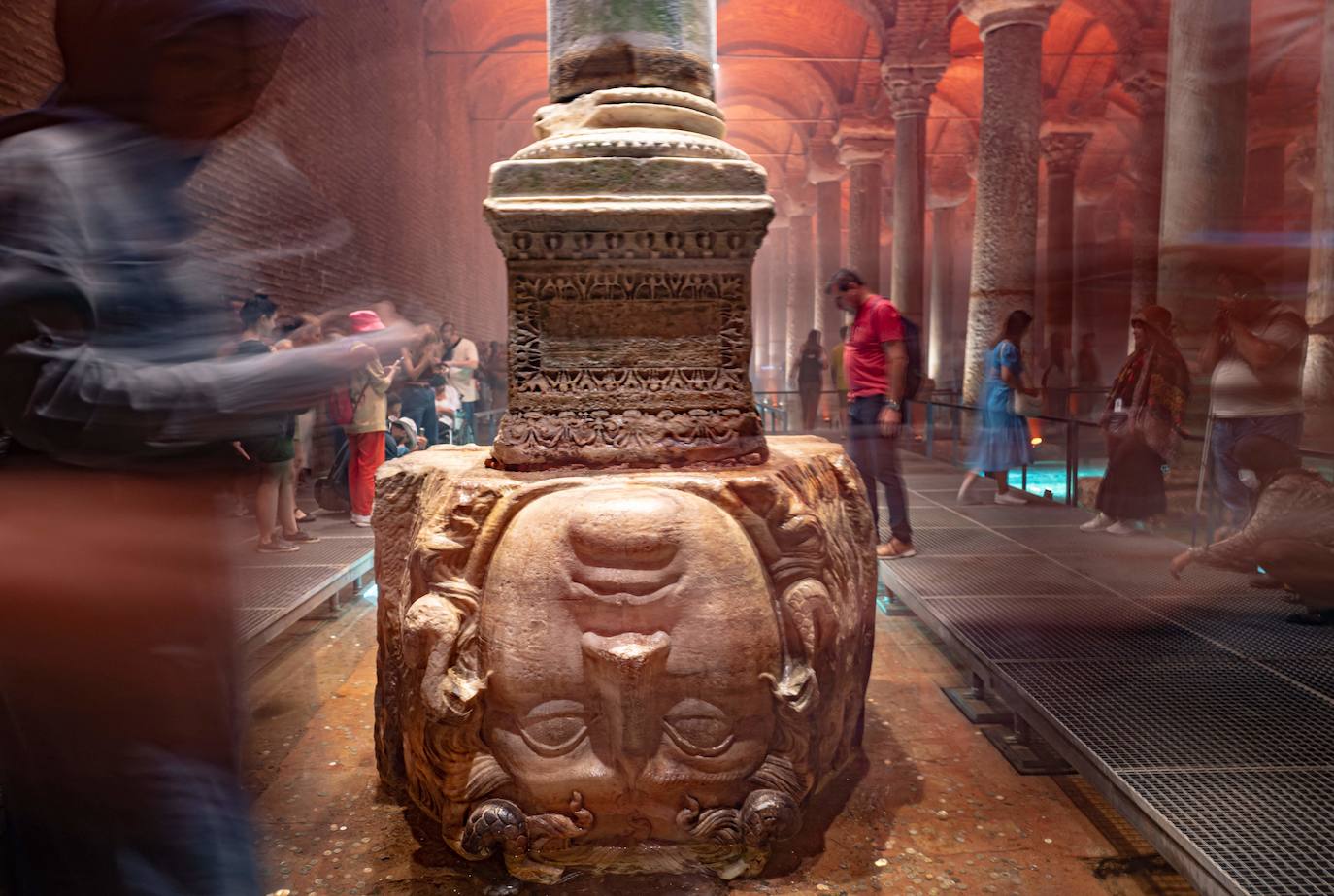 Fotos: La mística Cisterna Basílica de Estambul reabre sus puertas