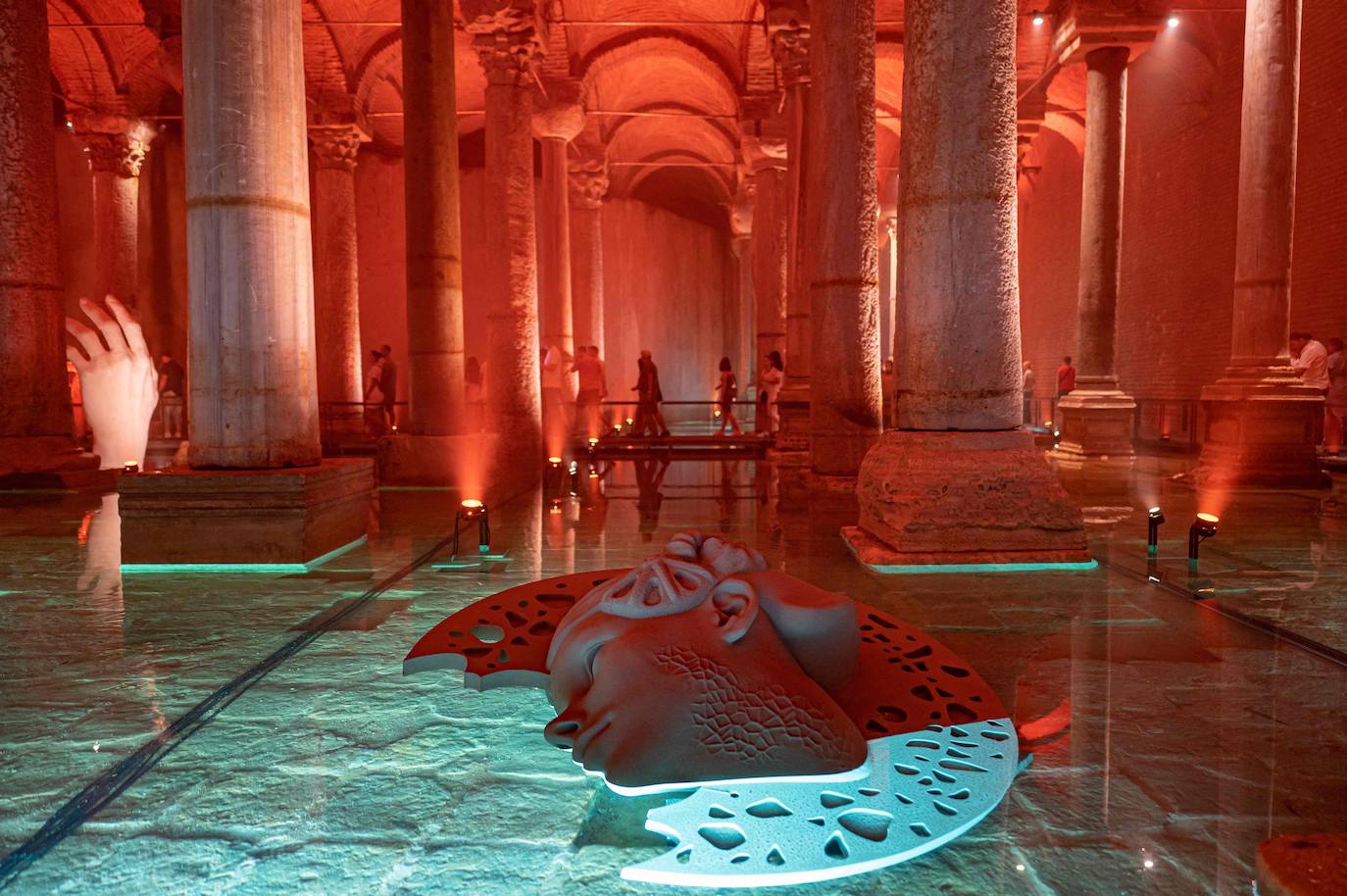 Fotos: La mística Cisterna Basílica de Estambul reabre sus puertas