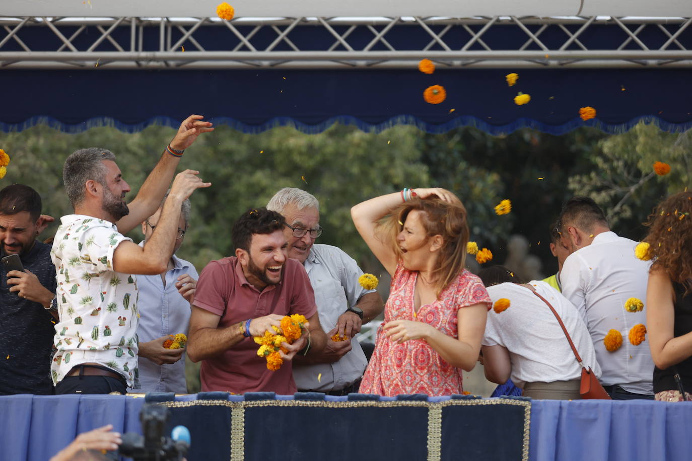 Fotos: La Batalla de Flores pone punto y final a la Feria de Julio