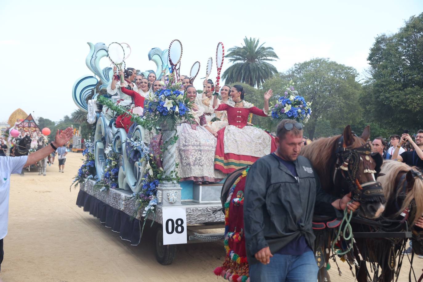 Fotos: La Batalla de Flores pone punto y final a la Feria de Julio