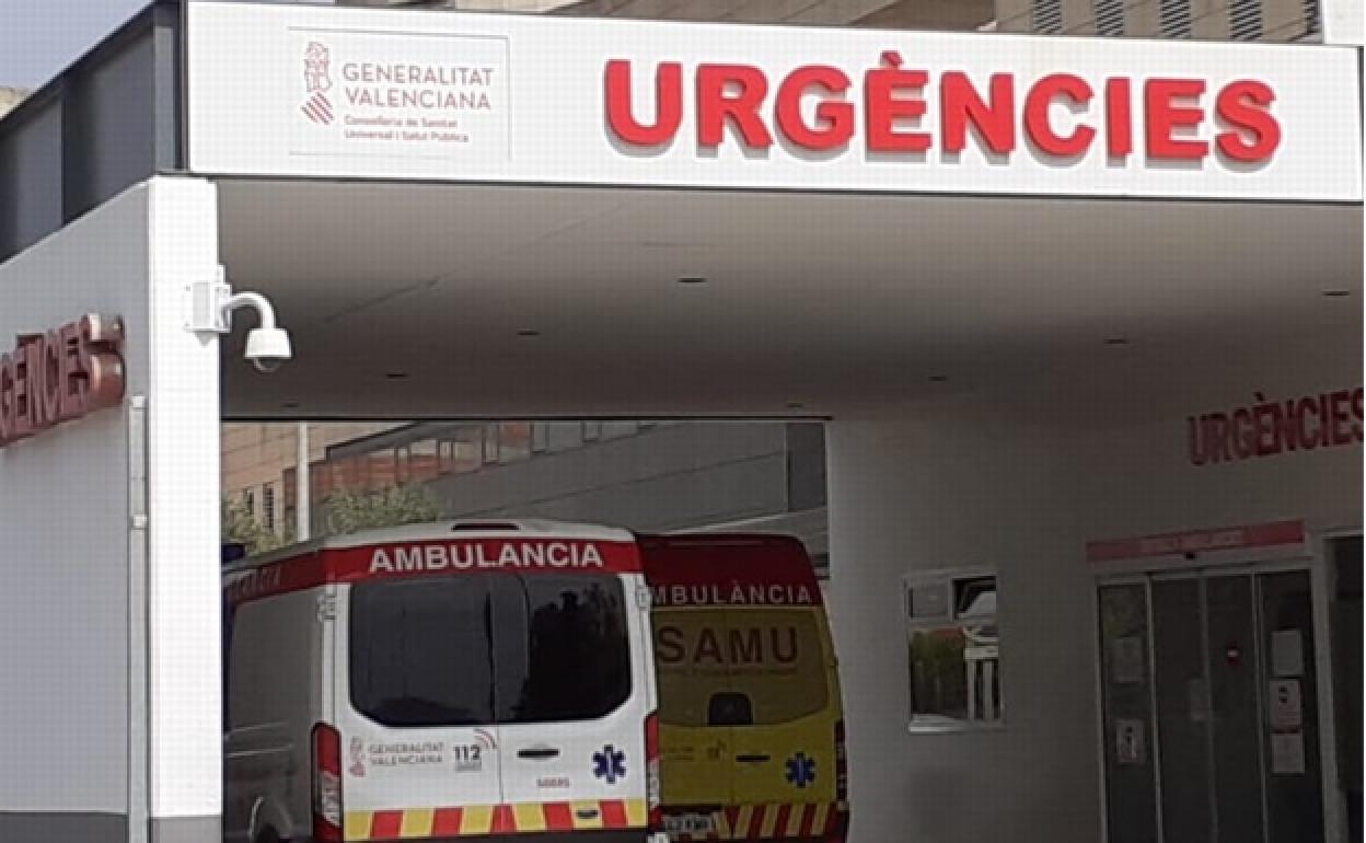 Servicio de Urgencias del Hospital de la Ribera. 