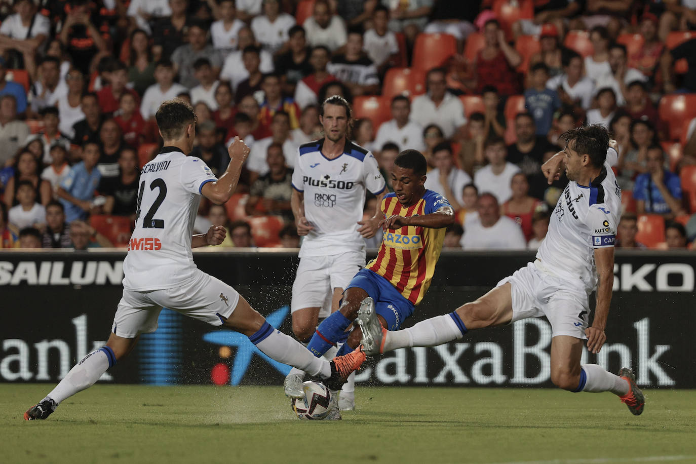 El Valencia de Gattuso se estrena en Mestalla.