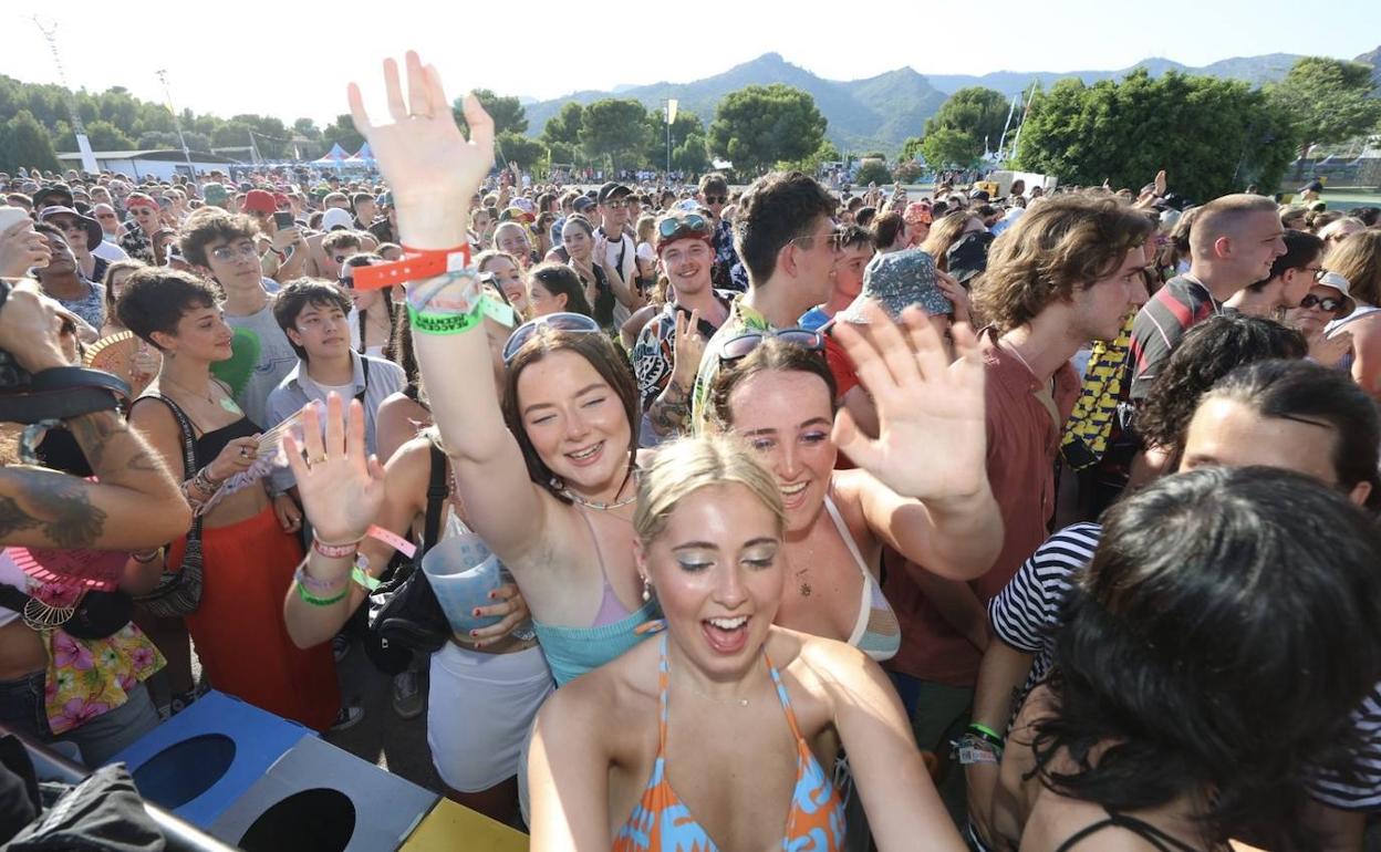 Público en un concierto del Festival Internacional de Benicàssim. 