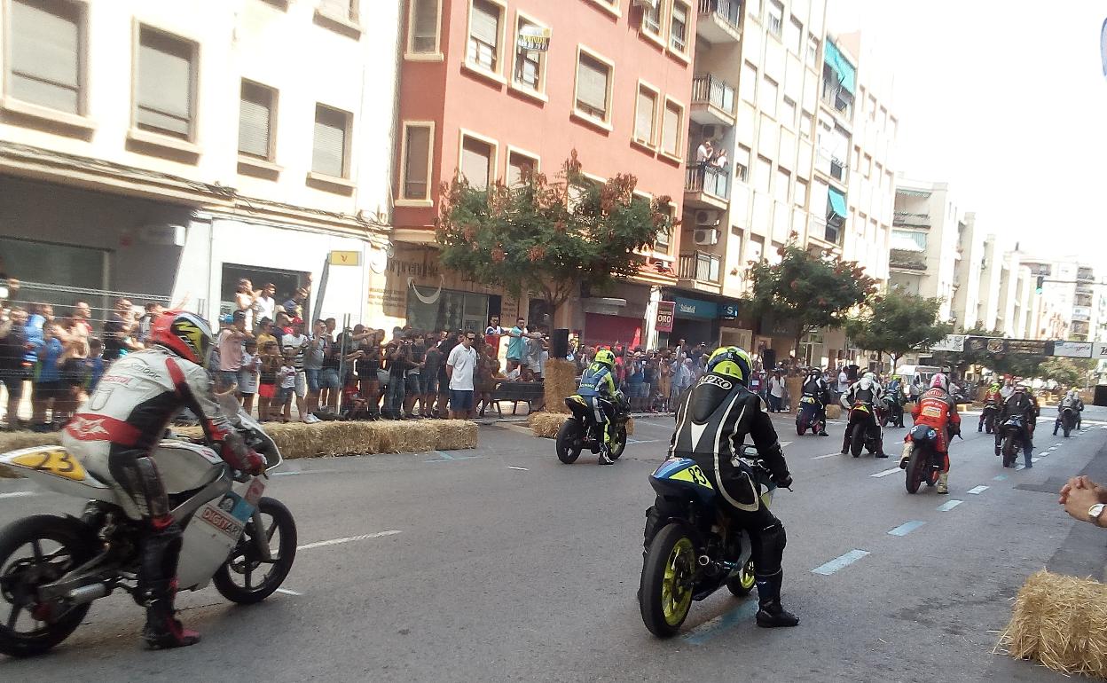 Momento de la salida de una de carrera de una de las categorías en la edición de 2018. 