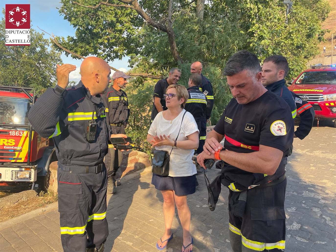 Fotos: Incendio en Bejís