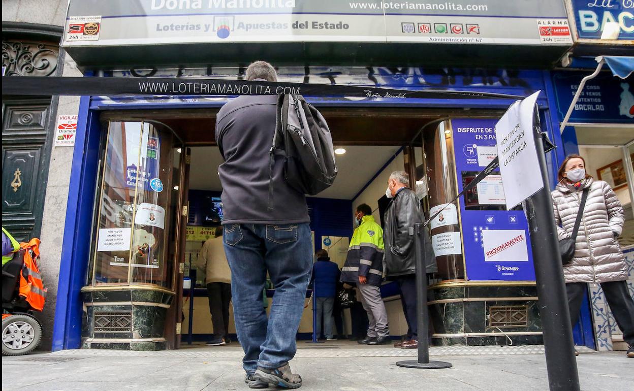 Una administración de loterías