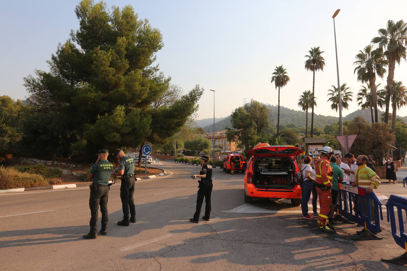 Fotos: Incendio en Olocau