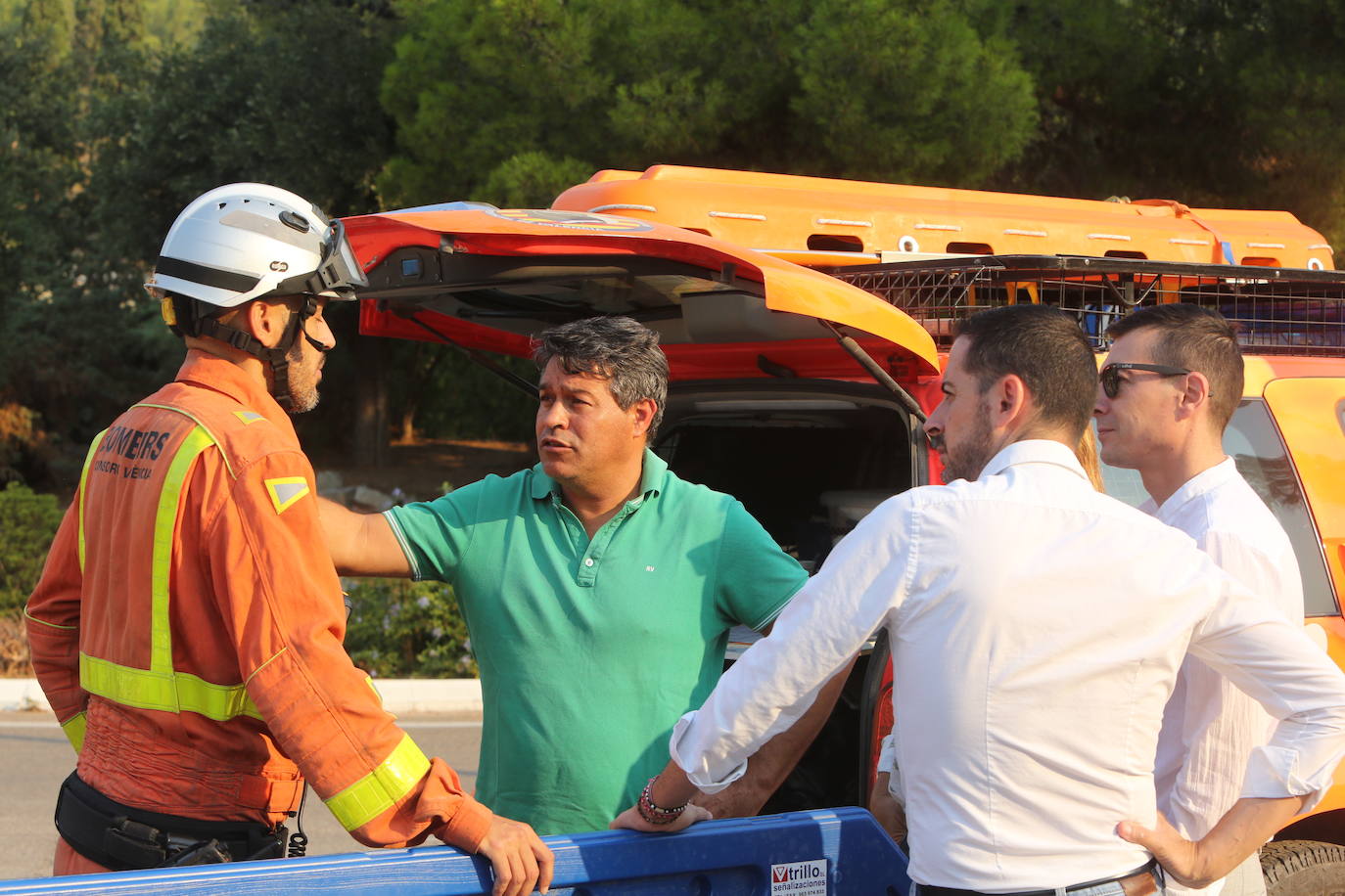 Fotos: Incendio en Olocau