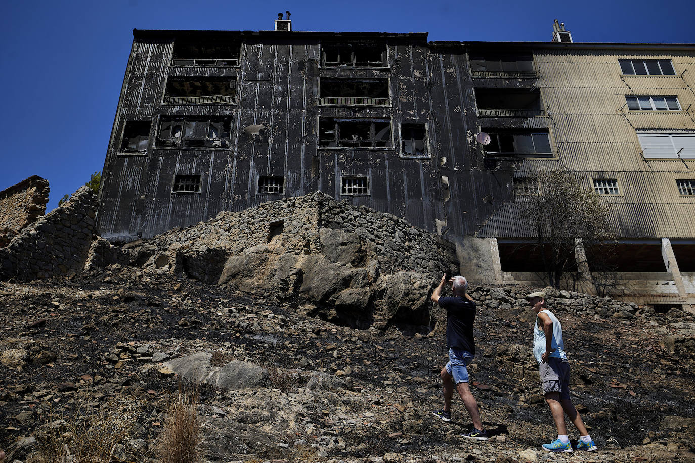 Fotos: Así se encuentra Bejís tras el paso del fuego