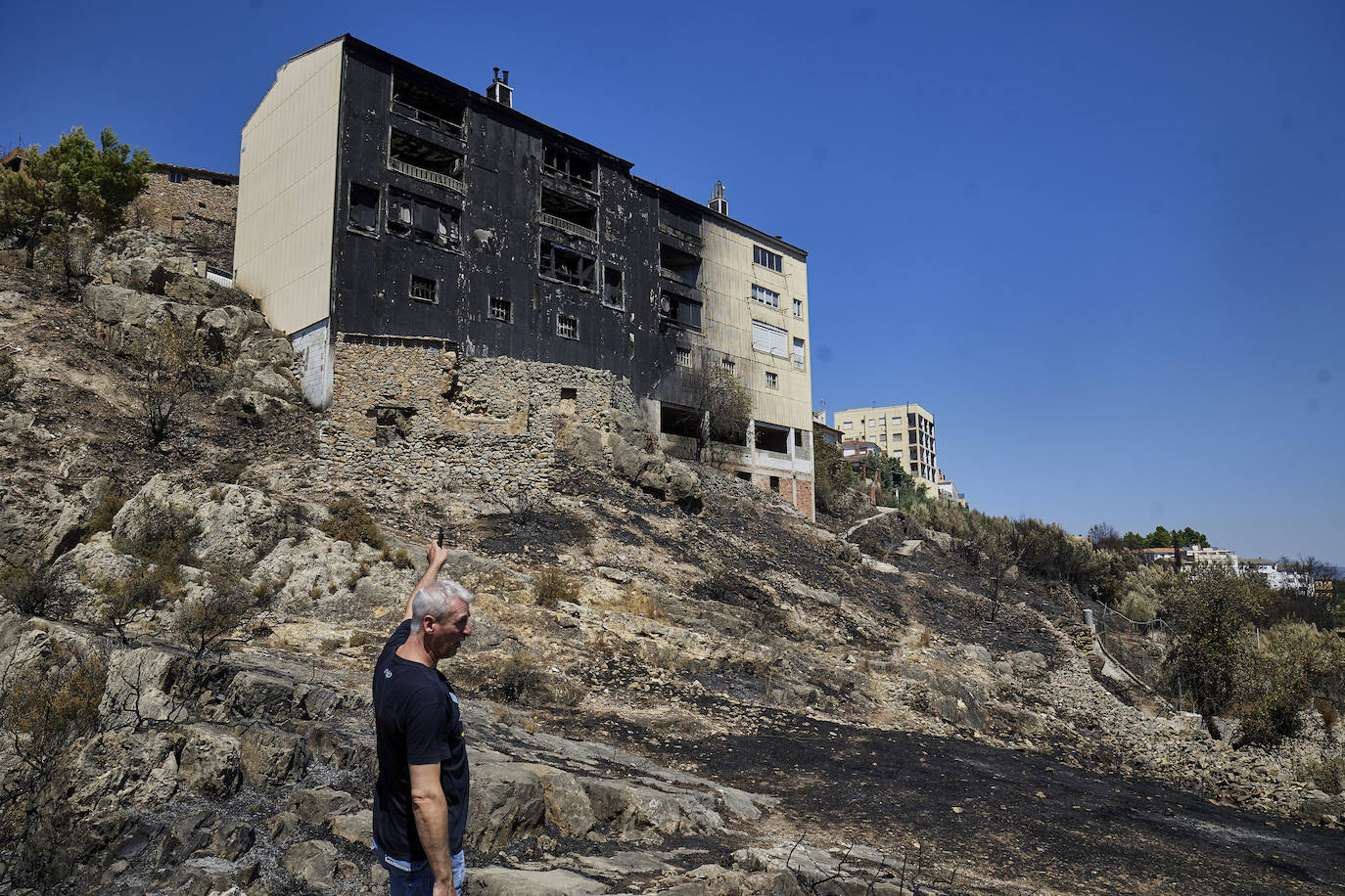 Fotos: Así se encuentra Bejís tras el paso del fuego