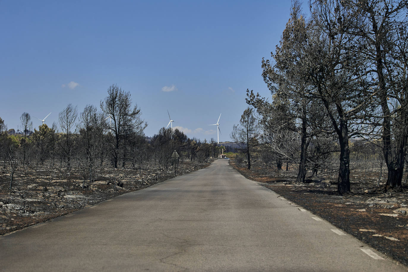 Fotos: Así se encuentra Bejís tras el paso del fuego