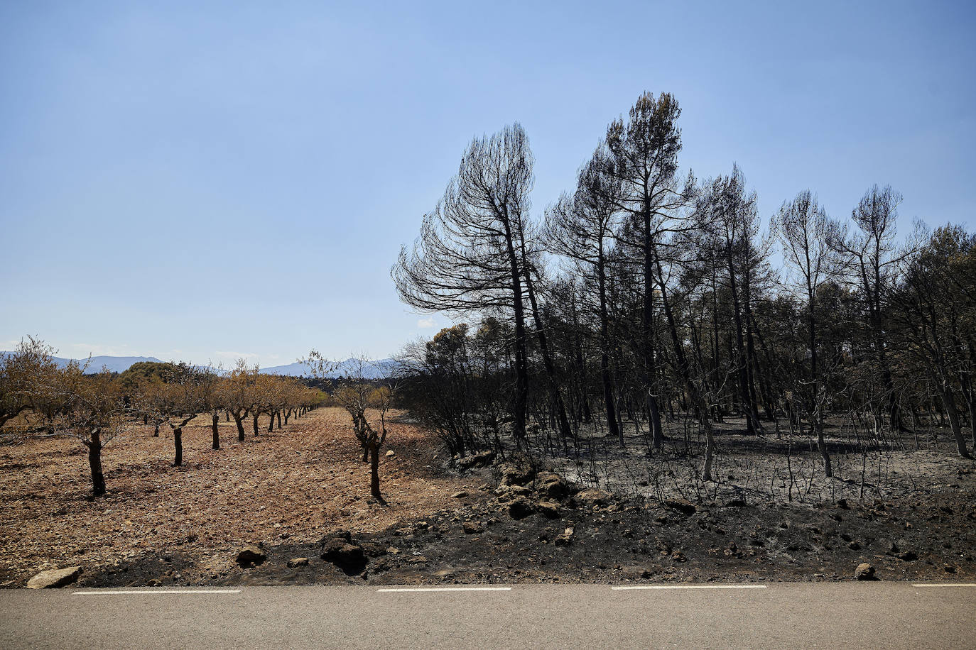 Fotos: Así se encuentra Bejís tras el paso del fuego