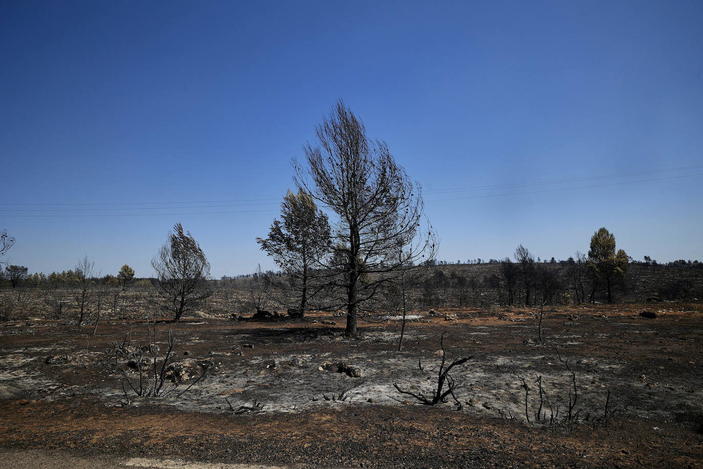 Fotos: Así se encuentra Bejís tras el paso del fuego