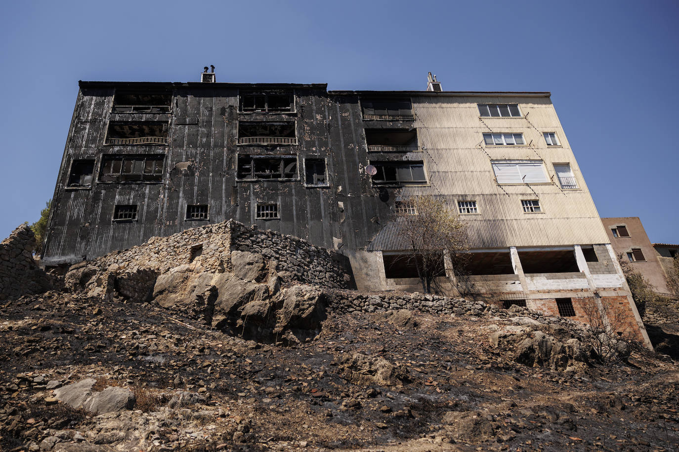 Fotos: Así se encuentra Bejís tras el paso del fuego