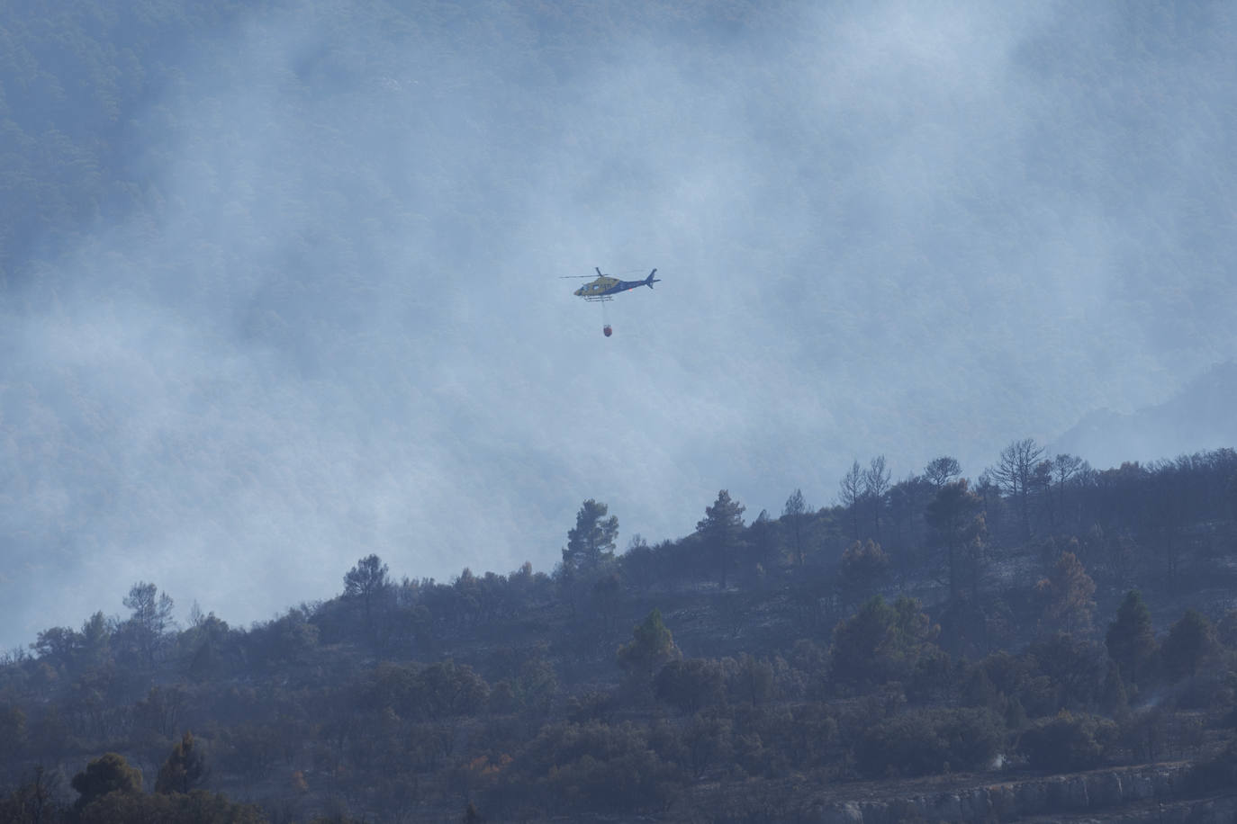 Fotos: Así se encuentra Bejís tras el paso del fuego