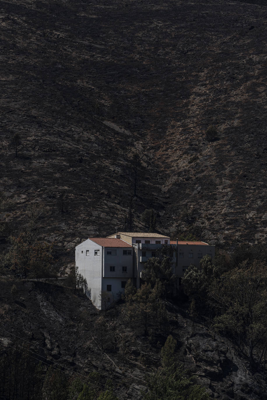 Fotos: Así se encuentra Bejís tras el paso del fuego