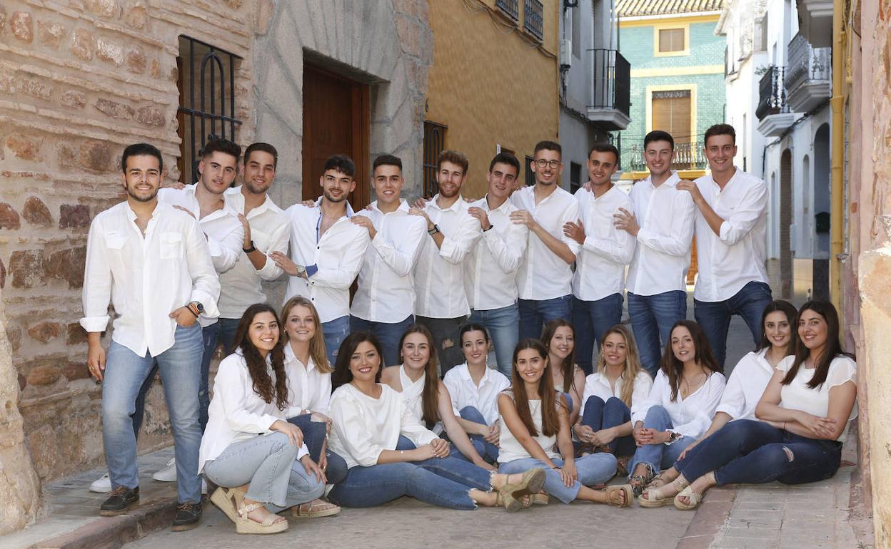 Festeros y festeras de 2022. 