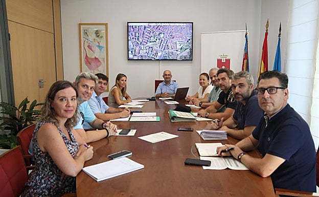 Reunión celebrada en Alaquàs. 