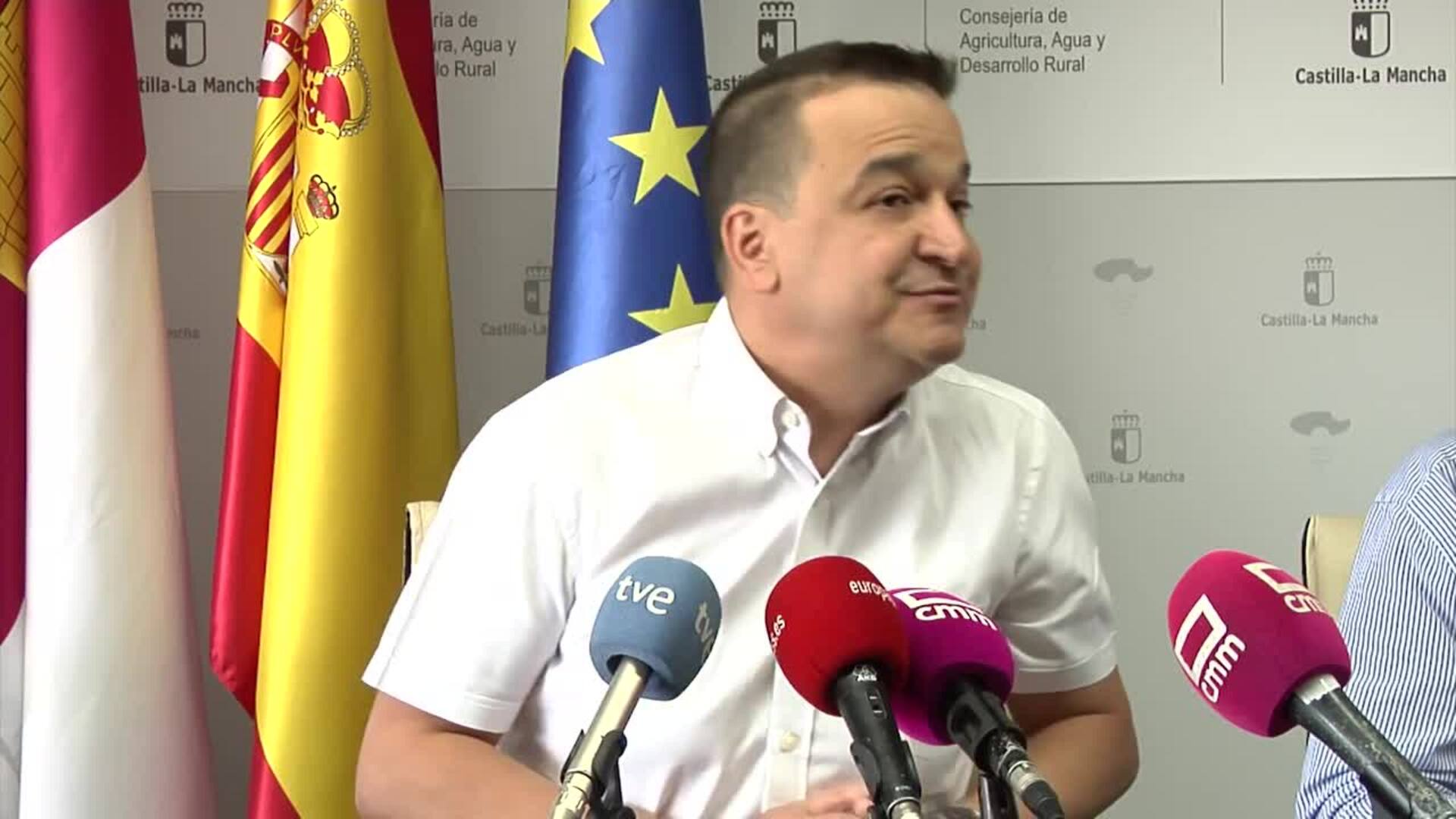La campaña del cereal en C-LM ha sido más baja que la anterior