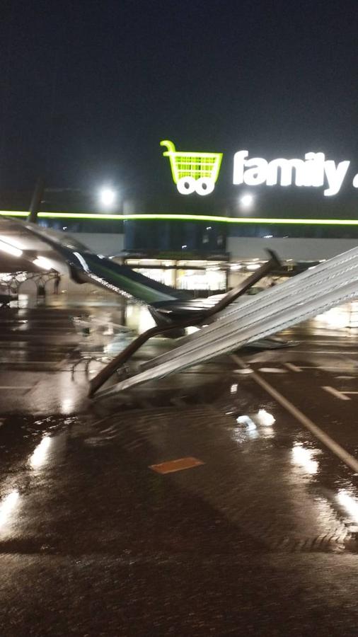 Fotos: Efectos del temporal de lluvia y viento a su paso por Xàtiva