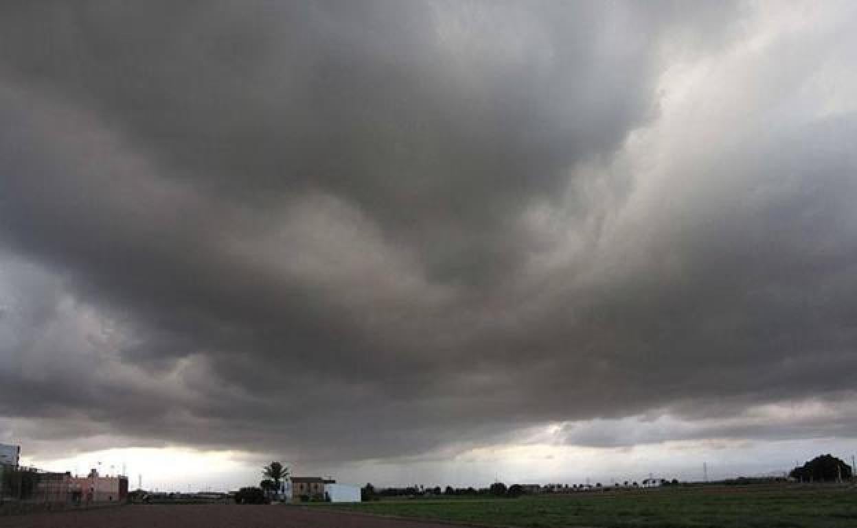 Tormenta sobre Valencia.