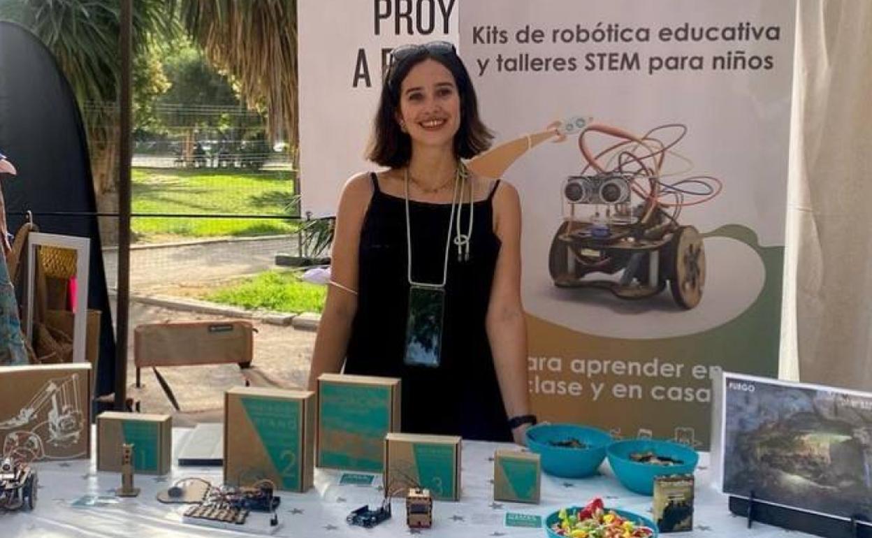 La CEO de Proyecto A, Sonia Pérez de Villar en el evento Palo Market Fest. 