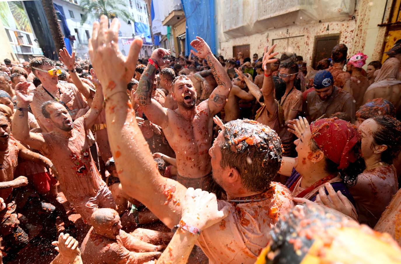 La fiesta ha vuelto a Buñol. 