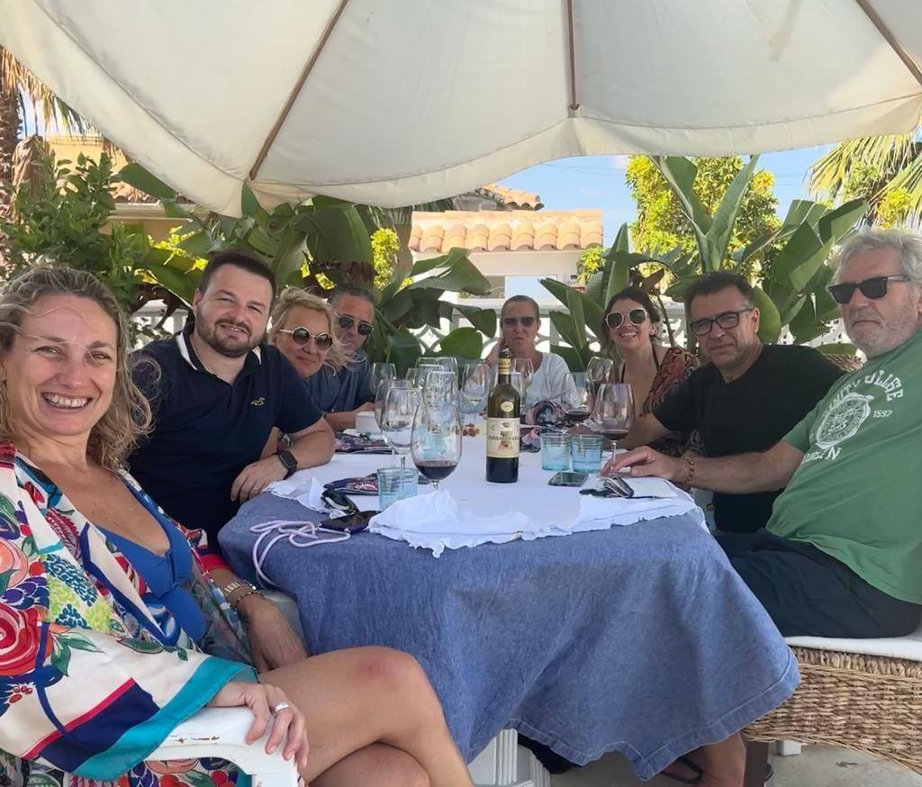 Comida con la presidenta de la Academia de Gastronomía de la Comunitat.