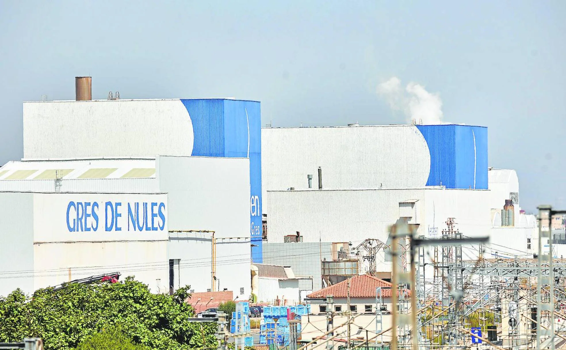 Una industria cerámica en la provincia de Castellón. 