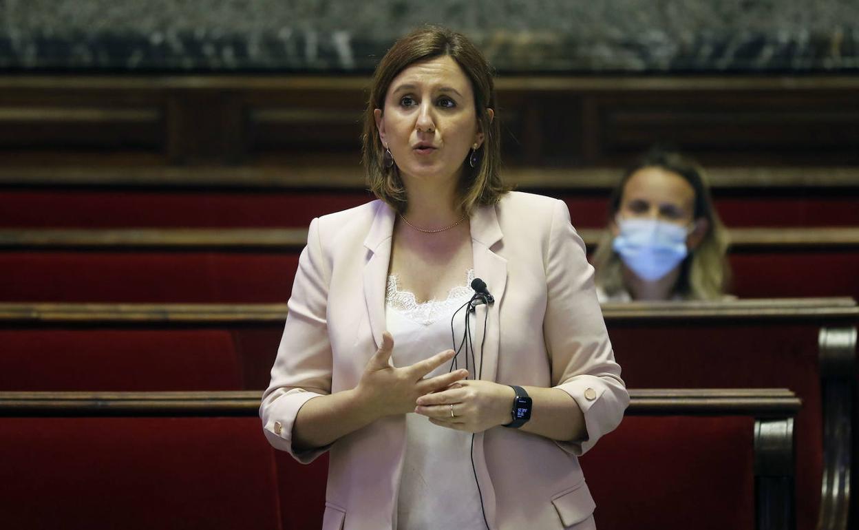 La portavoz del PP en el Ayuntamiento, María José Catalá. 