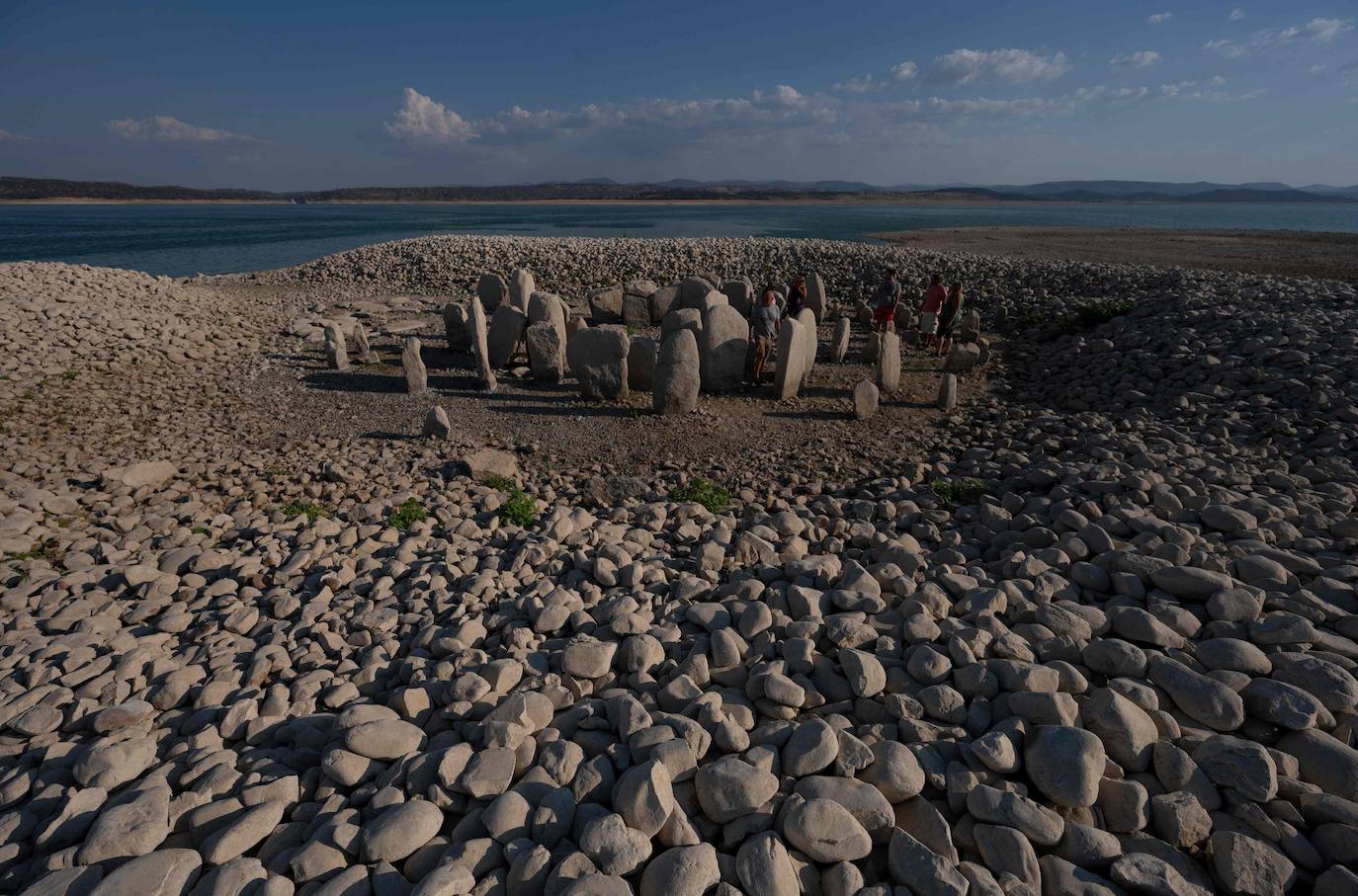 Fotos: La sequía saca a la luz el Dolmen de Guadalperal, el enigmático &#039;Stonehenge español&#039;