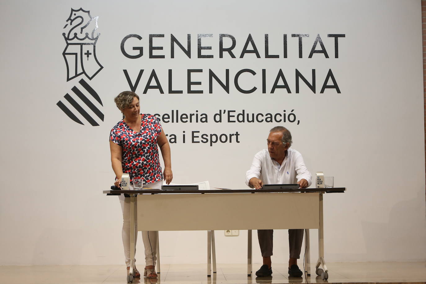 Presentación del nuevo curso escolar 2022-2023 en Valencia. 