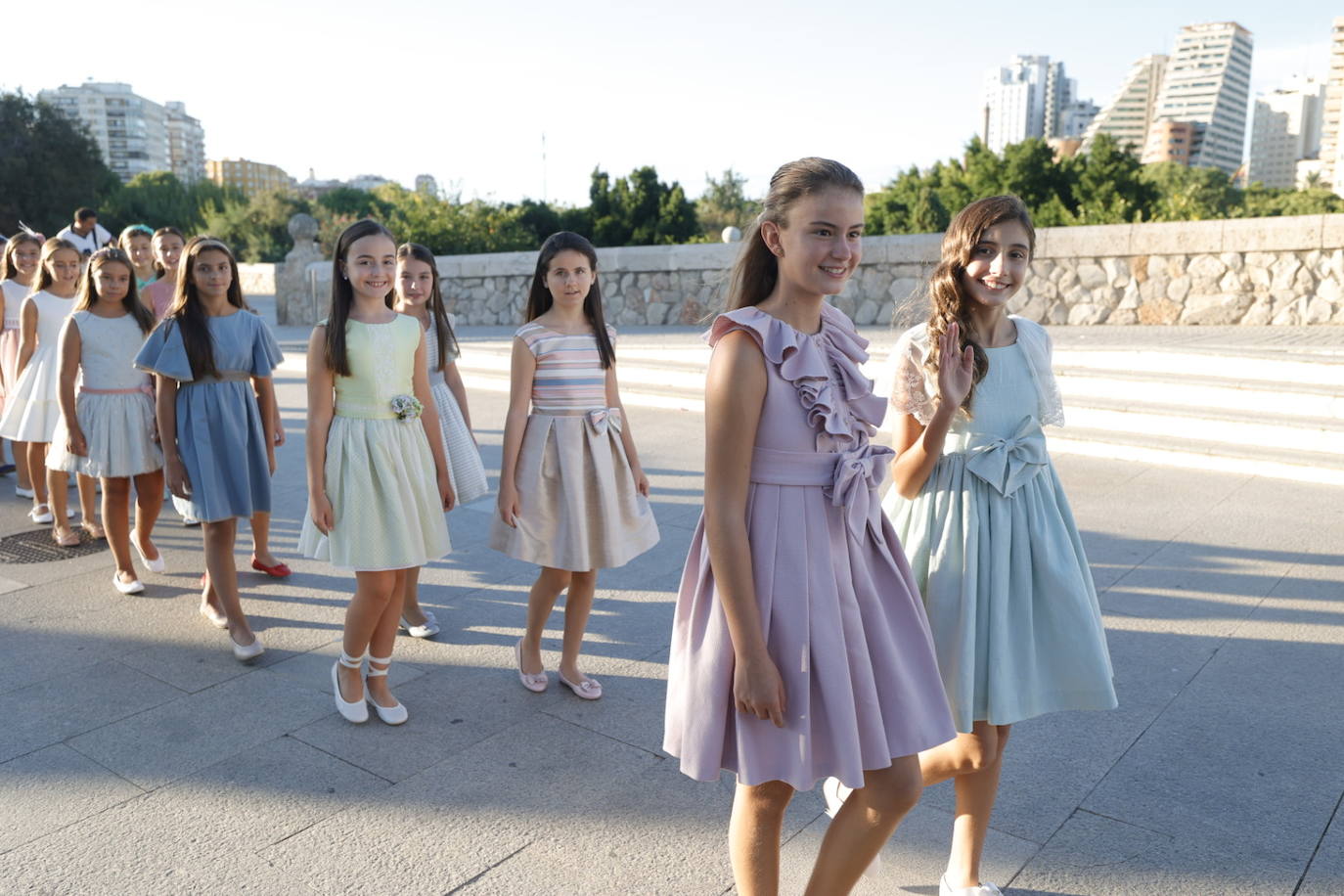 Fotos: Las candidatas a fallera mayor infantil de Valencia 2023 se enfrentan a sus primeras pruebas