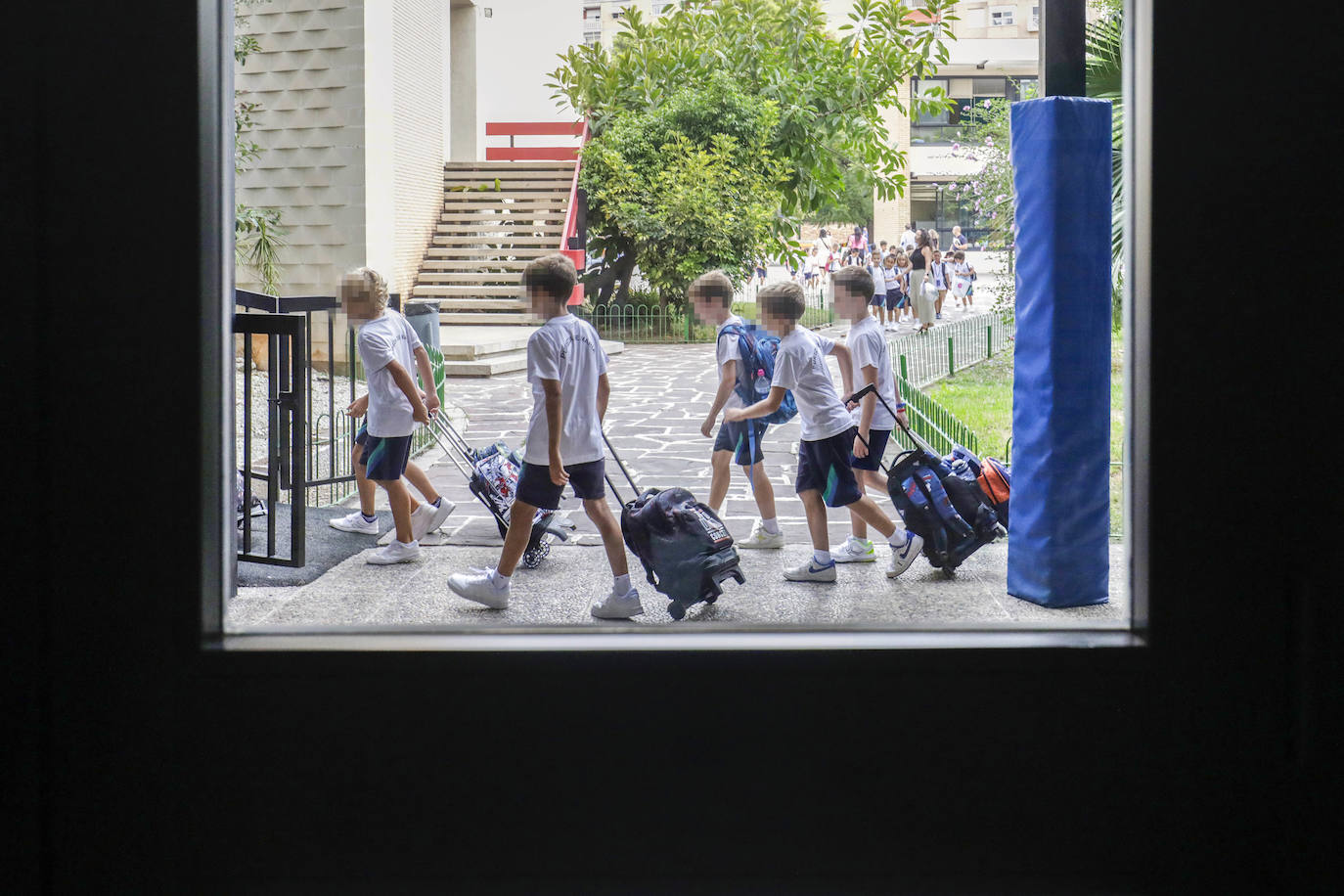 Fotos: Los niños regresan al colegio este lunes 12 de septiembre