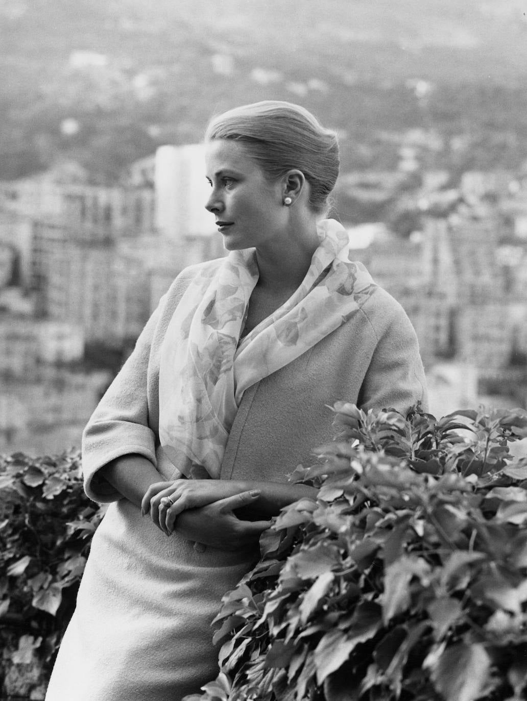 Grace Kelly en el Principado de Mónaco.