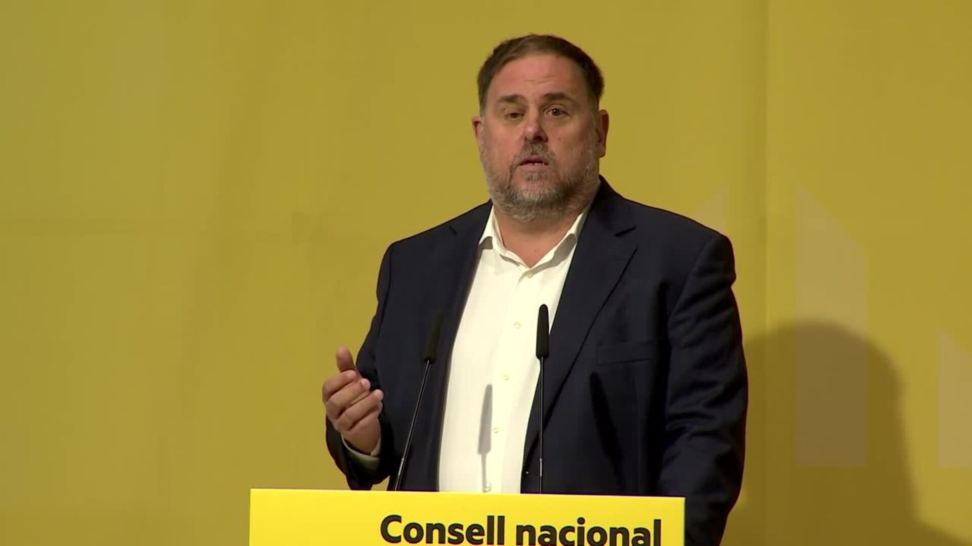 Junqueras acusa a dirigentes de PSC y de Junts de "generar división y confrontación entre catalanes"
