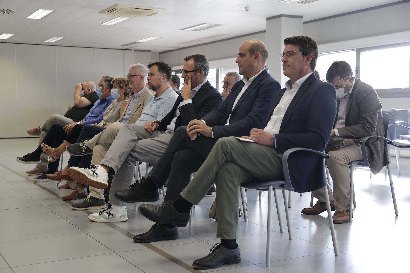 El expresidente de la Diputación de Valencia, Jorge Rodríguez, en la Ciudad de la Justicia de Valencia. 