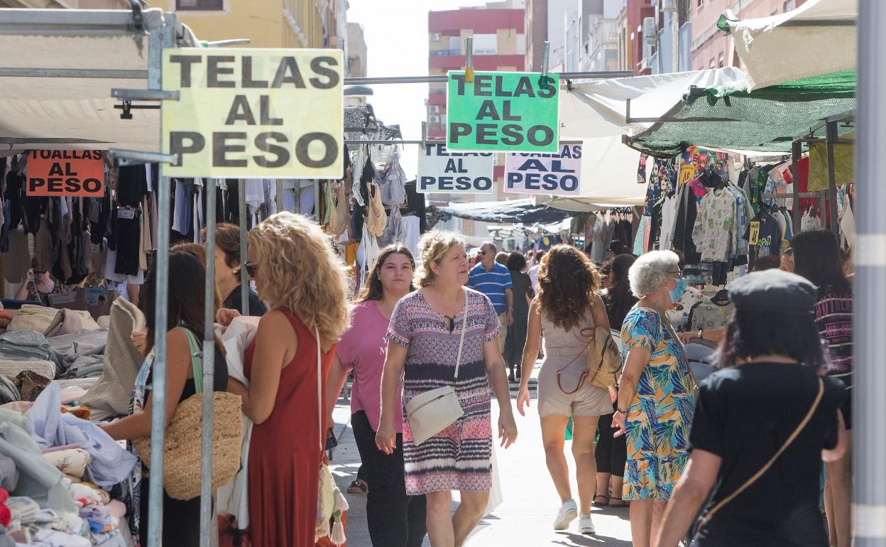 Mercado semanal de Benifaó. 