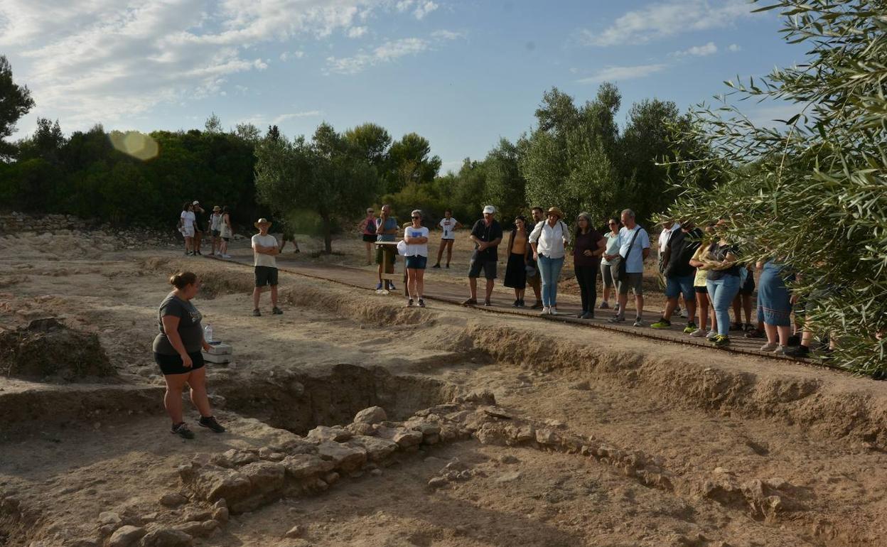 Yacimiento visigodo de València la Vella. 